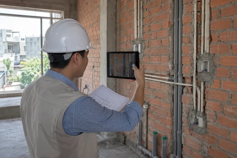 Giám sát lưu ảnh đường ống âm trước khi che phủ
