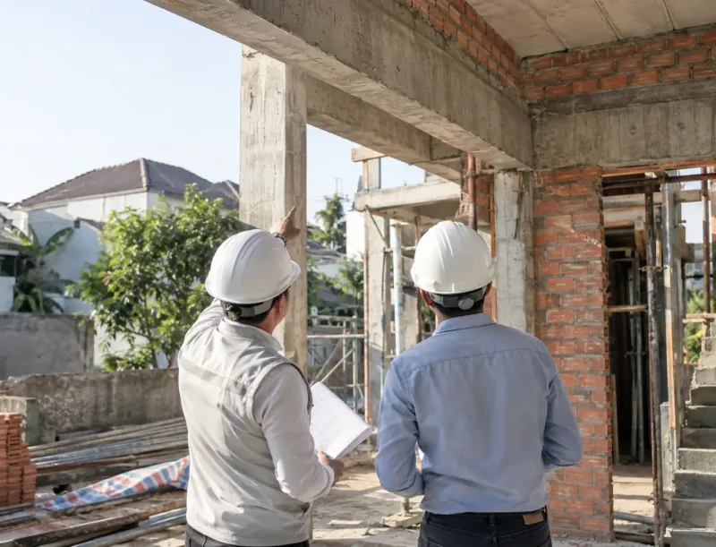 Đội ngũ giám sát kiểm tra kết cấu công trình